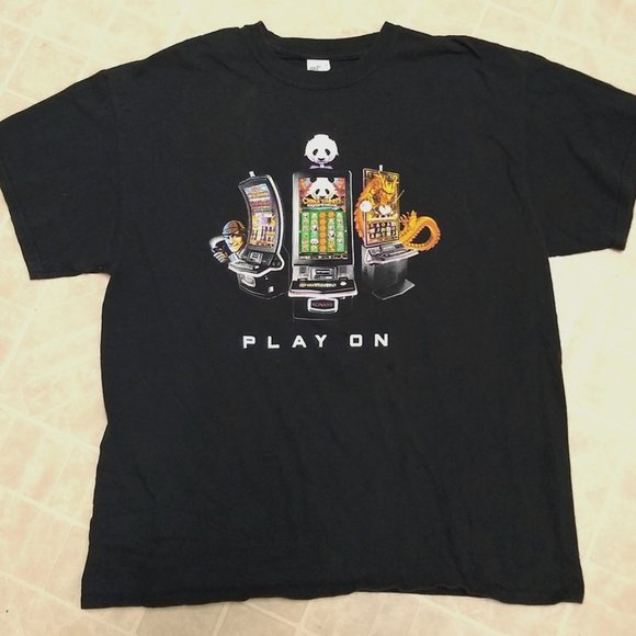 Rare Konami Video Slot Machine T-Shirt - Picture 1 of 3